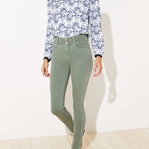 28 Petite Curvy high waisted double shank pants